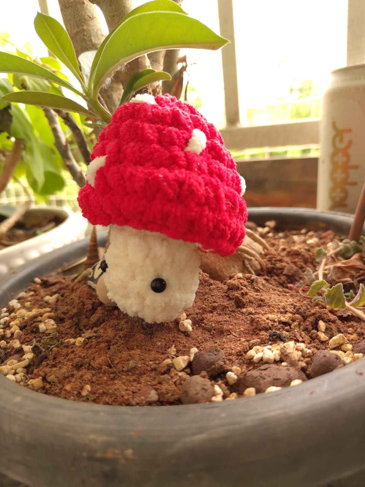 Amanita Plushie - Manju's Studio